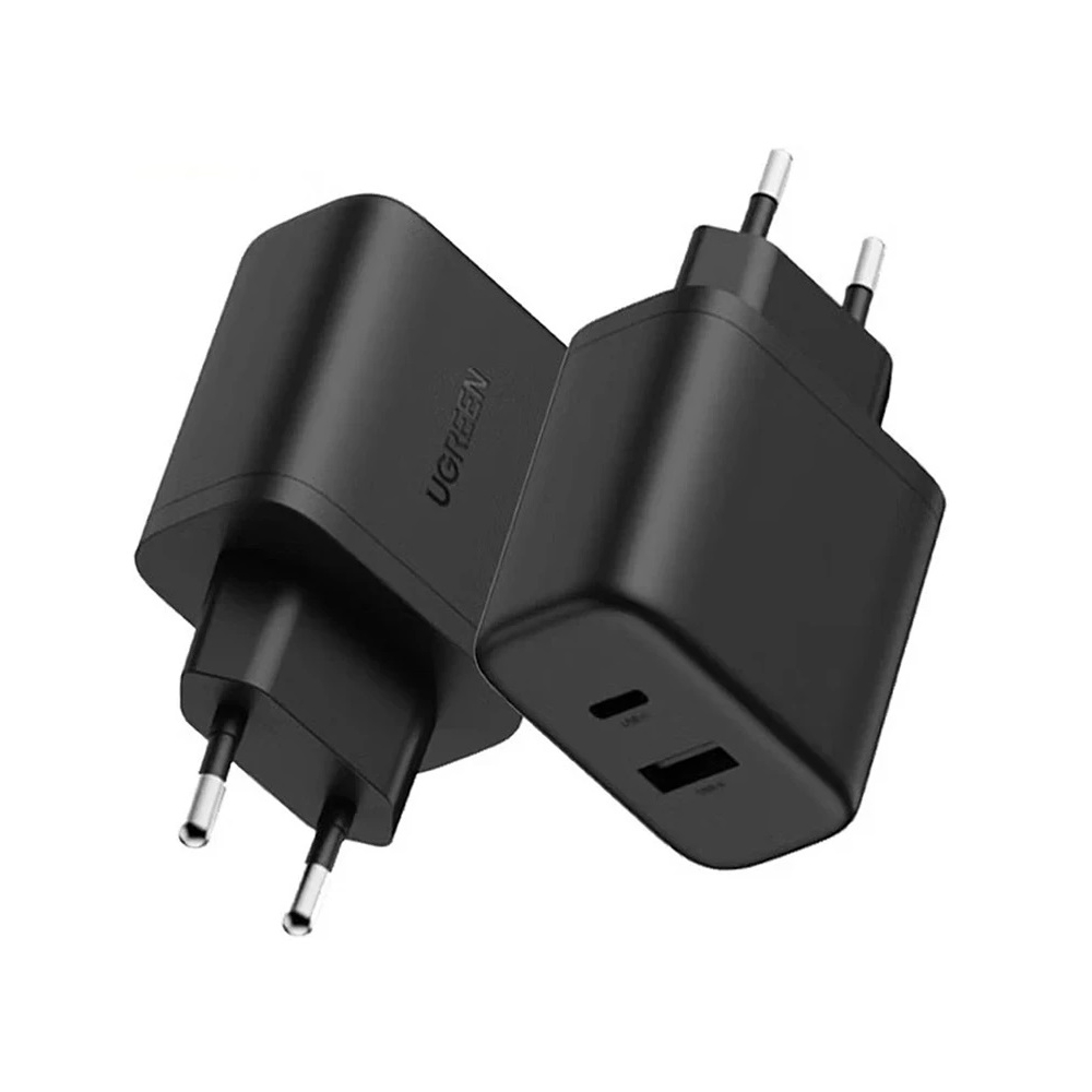 მობილურის დამტენი UGREEN X227 (45302), 20W, Type-C, USB, Black
