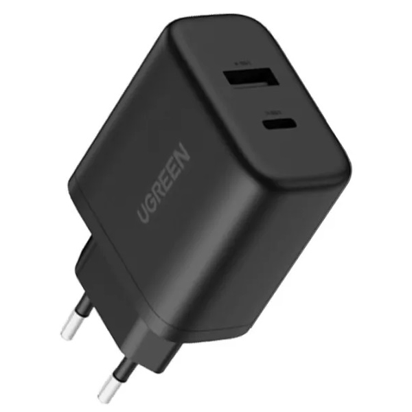 მობილურის დამტენი UGREEN X227 (45302), 20W, Type-C, USB, Black