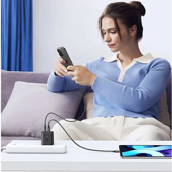 მობილურის დამტენი UGREEN X227 (45302), 20W, Type-C, USB, Black ...