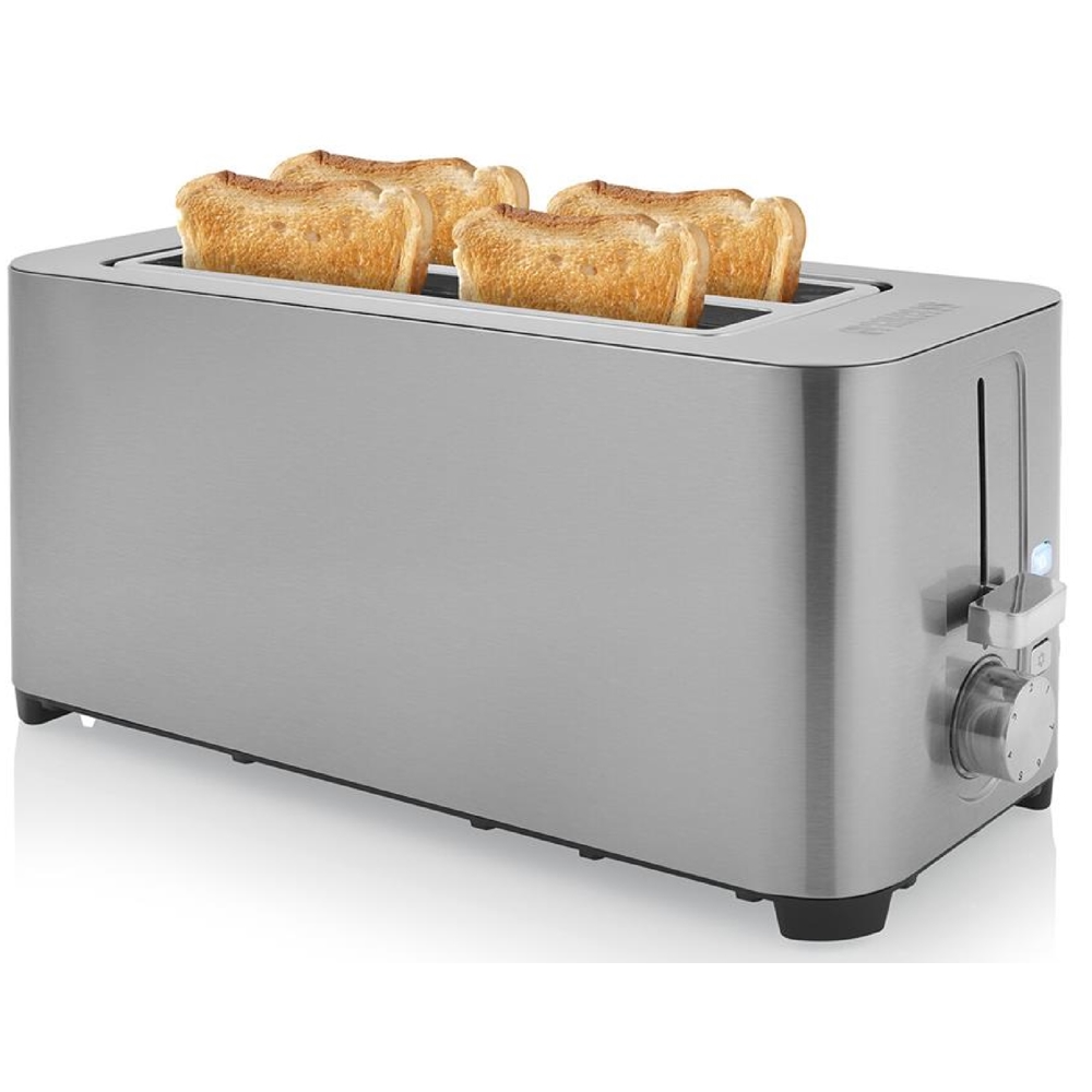 ტოსტერი Princess 142402, 1400W, Toaster, Silver