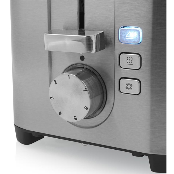 ტოსტერი Princess 142402, 1400W, Toaster, Silver