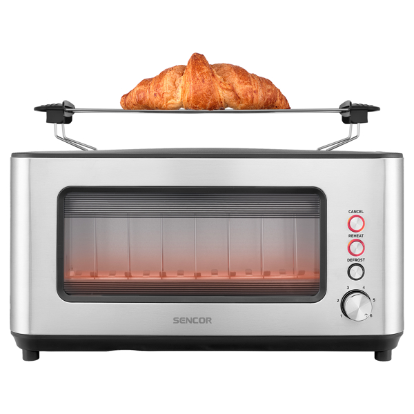 ტოსტერი Sencor STS 4050SS, 1200W, Toaster, Silver