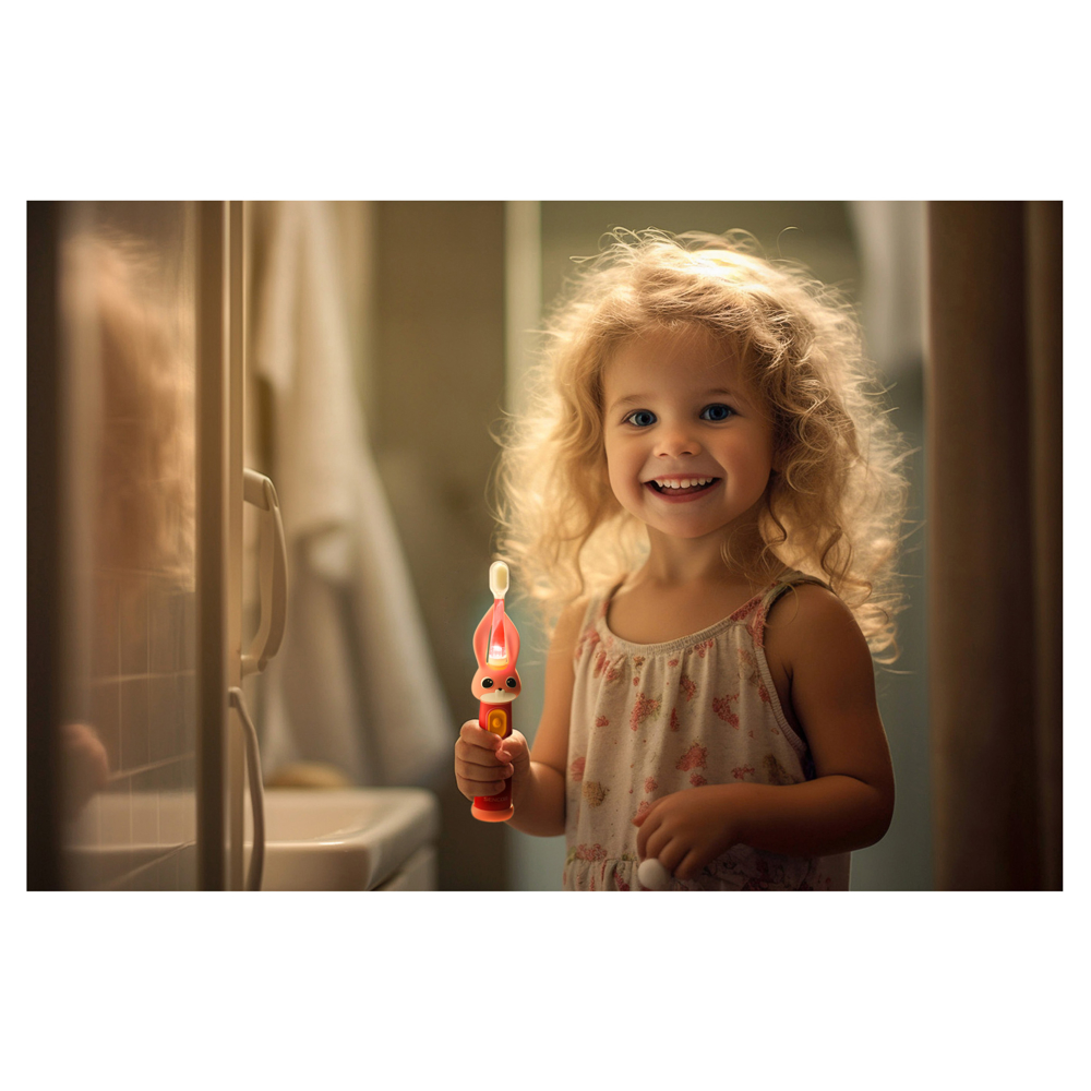 საბავშვო ელექტრო კბილის ჯაგრისი Sencor SOC 0811RS, Electric Toothbrush, Pink