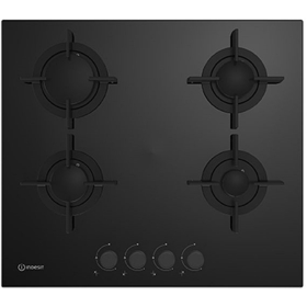 ჩასაშენებელი ქურის ზედაპირი Indesit INGT 61 IC/BK, Built-in Gas Cooktop, Black