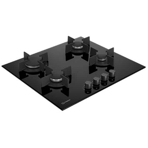 ჩასაშენებელი ქურის ზედაპირი Indesit INGT 61 IC/BK, Built-in Gas Cooktop, Black