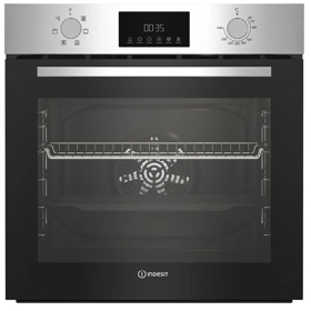 ჩასაშენებელი ელექტრო ღუმელი Indesit IFE 3644 J IX, 2400W, 72L, Built-In Oven, Silver