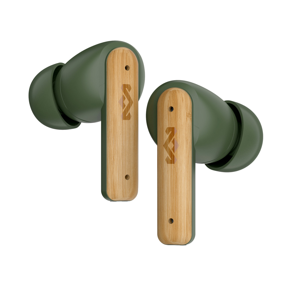 ყურსასმენი House of Marley EM-JE123-GR Little Bird, Earbuds, Wireless, Bluetooth, Green