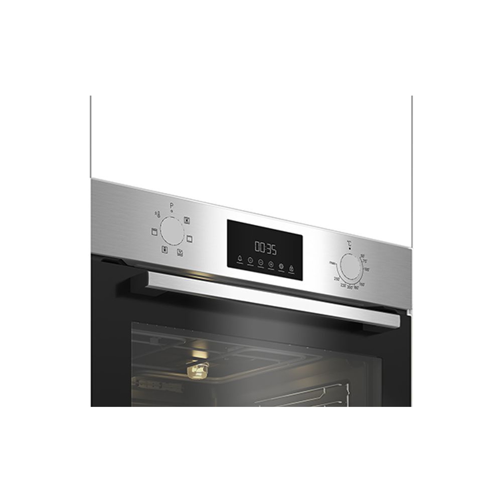 ჩასაშენებელი ელექტრო ღუმელი Indesit IFE 3644 J IX, 2400W, 72L, Built-In Electric Oven, Silver