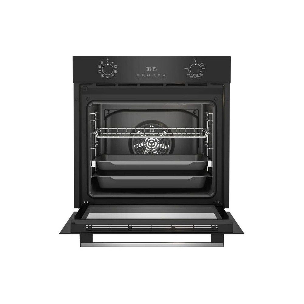 Built-In Electric Oven Indesit IFE 4841 J BL, 3300W, 72L, Black