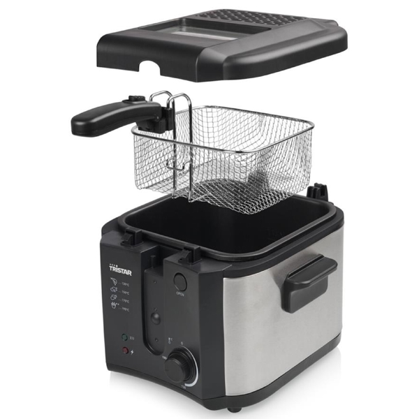 აეროგრილი Tristar FR-6878, 1600W, 2.5L, Air Fryer, Black