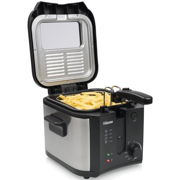 აეროგრილი Tristar FR-6878, 1600W, 2.5L, Air Fryer, Black