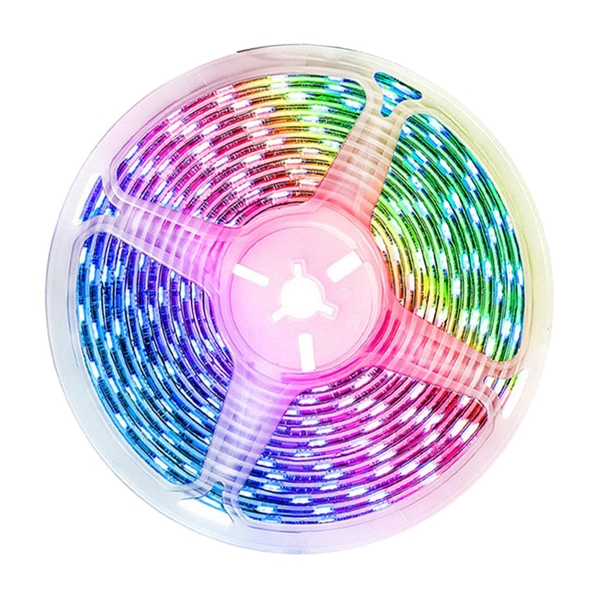 Smart Led Strip Kit Moes WLS-TD-RGB-EU-PM5MMS, 5M, White