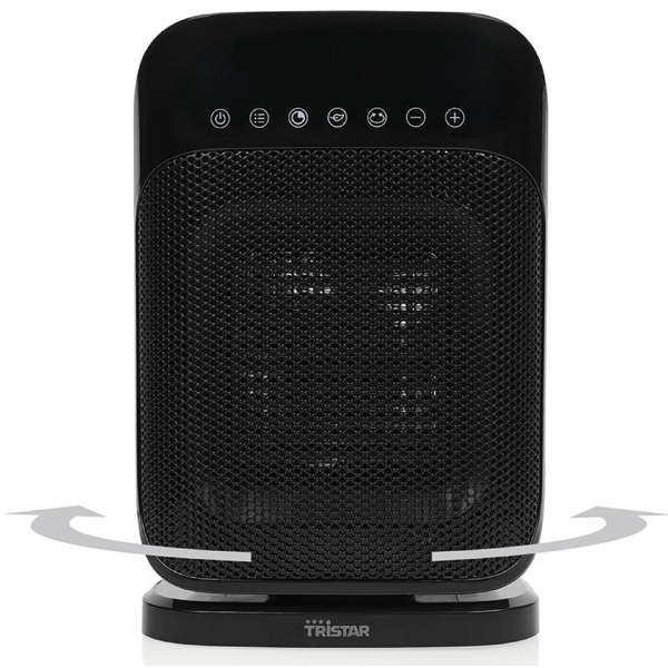 ელექტრო გამათბობელი Tristar KA-5074, 1800W, 20m², Electric Heater, Black