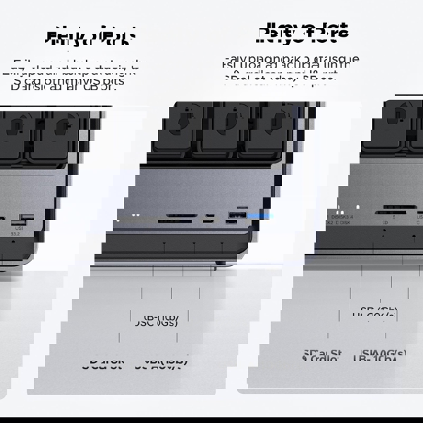 Storage system UGREEN NASync DXP4800 (25372B) Intel N100, 8GB, Diskless, RJ45, USB, Type-C, HDMI, Space Gray