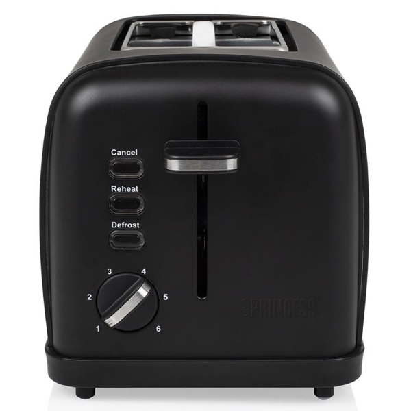 ტოსტერი Princess 142396, 950W, Toaster, Black