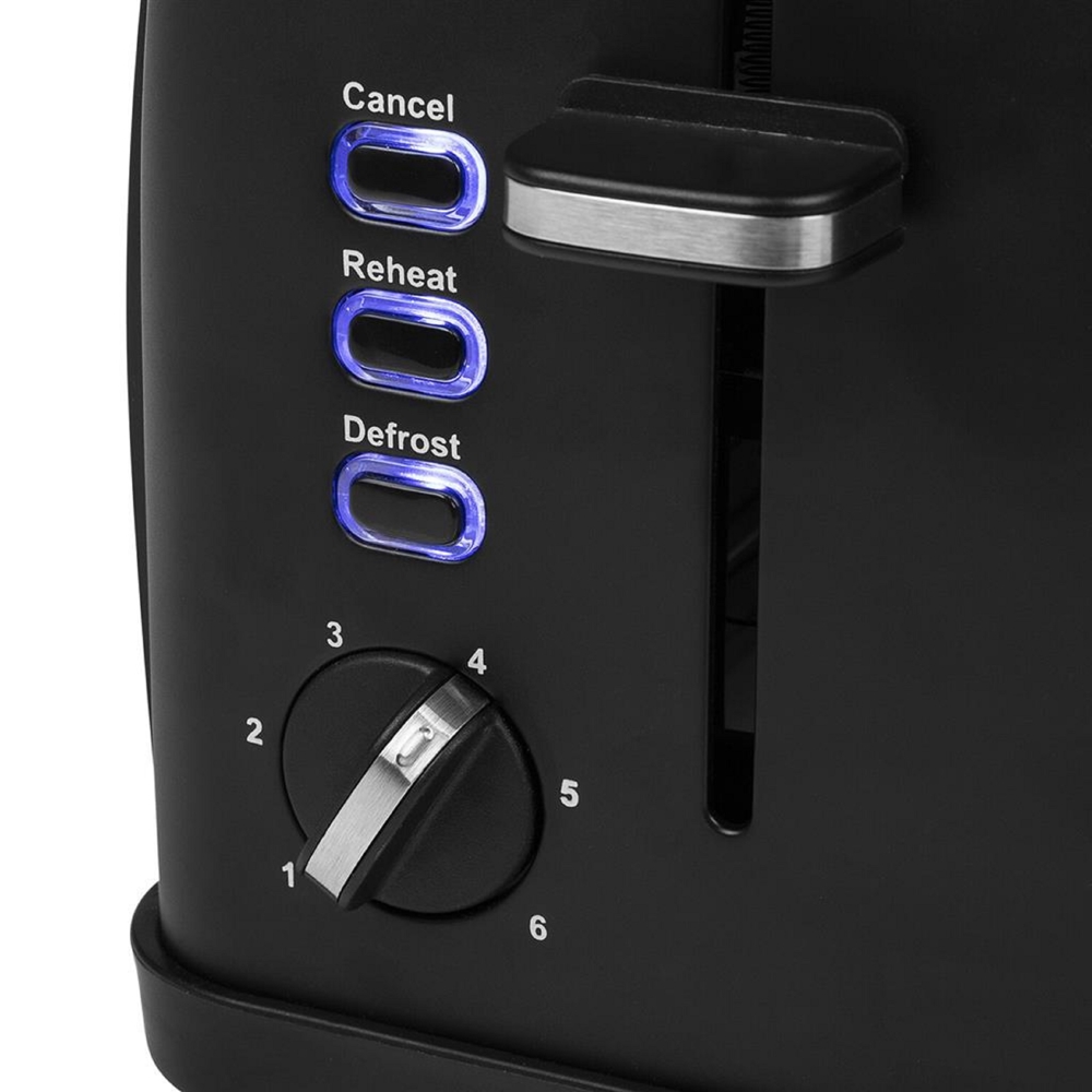 ტოსტერი Princess 142396, 950W, Toaster, Black