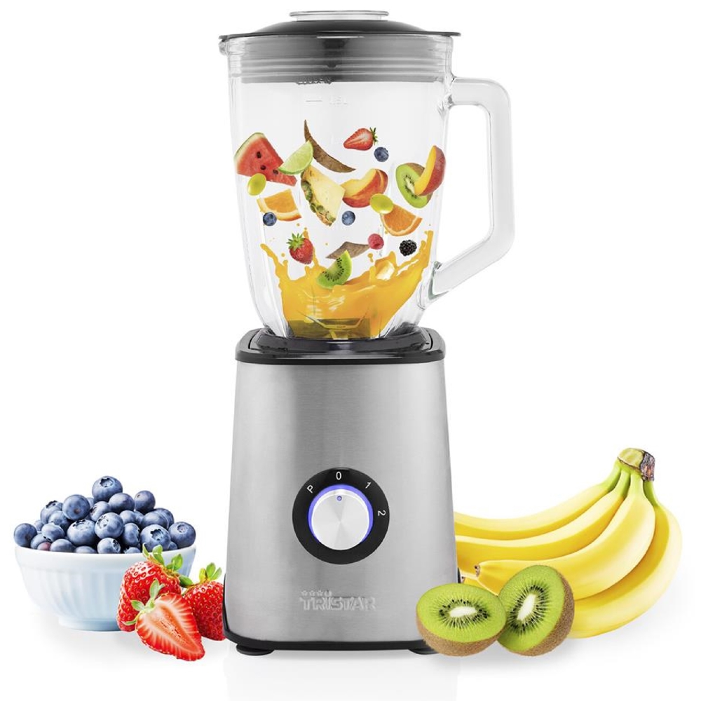 ბლენდერი Tristar BL-4471, 1000W, 1.5L, Blender, Silver