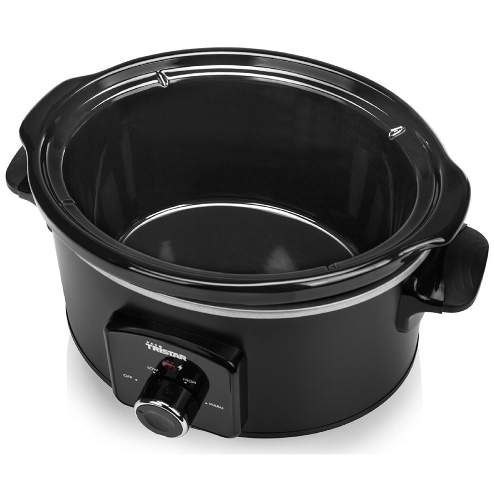 ელექტრო ქვაბი Tristar VS-3915, 180W, 3.5L, Slowcooker, Black