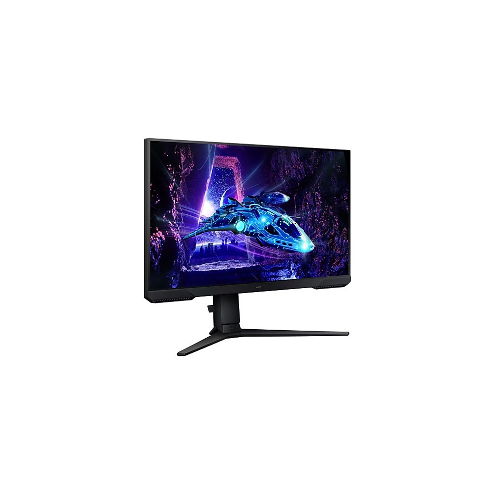 მონიტორი Samsung LS24DG300EIXCI Odyssey G3, 24", Monitor, FHD, VA, HDMI, DP, Black