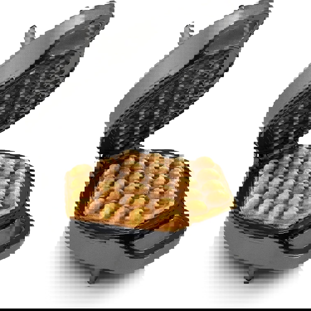 Waffle Maker Princess 132465 Bubble, 700W, Black