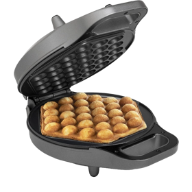 Waffle Maker Princess 132465 Bubble, 700W, Black