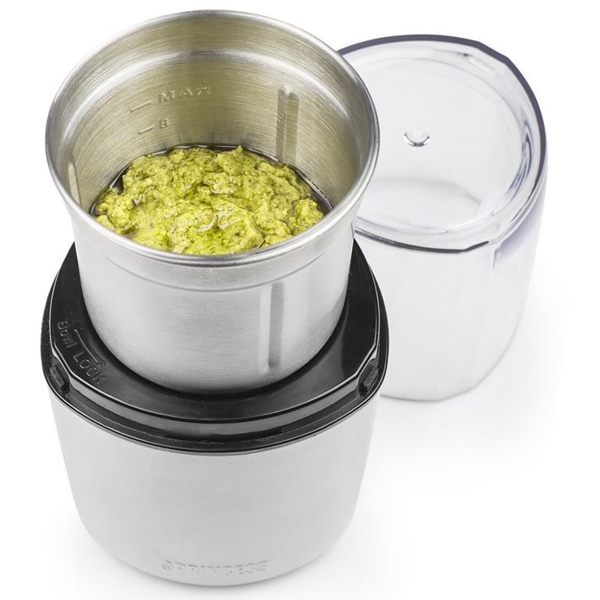 Multi Chopper and Grinder Princess 221040, 200W, 0.19L, Silver