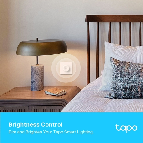 Smart Remote Dimmer Switch TP-Link TAPO S200D, Wireless, White