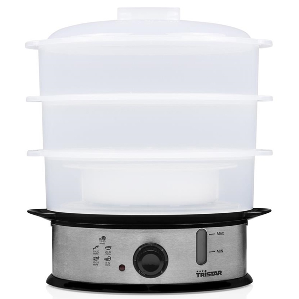 Food Steamer Tristar VS-3914, 1200W, 11L, Silver