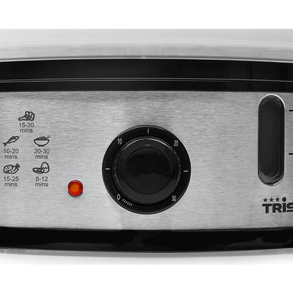 Food Steamer Tristar VS-3914, 1200W, 11L, Silver