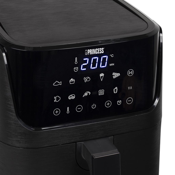 აეროგრილი Princess 182024 Digital Aerofryer XL, 1350W, 3.5L, Air Fryer, Black