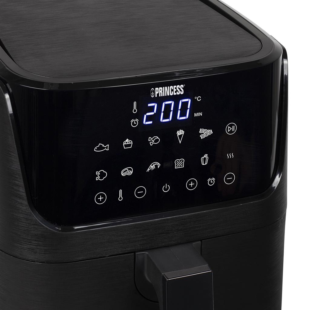 Air Fryer Princess 182024 Digital Aerofryer XL, 1350W, 3.5L, Black