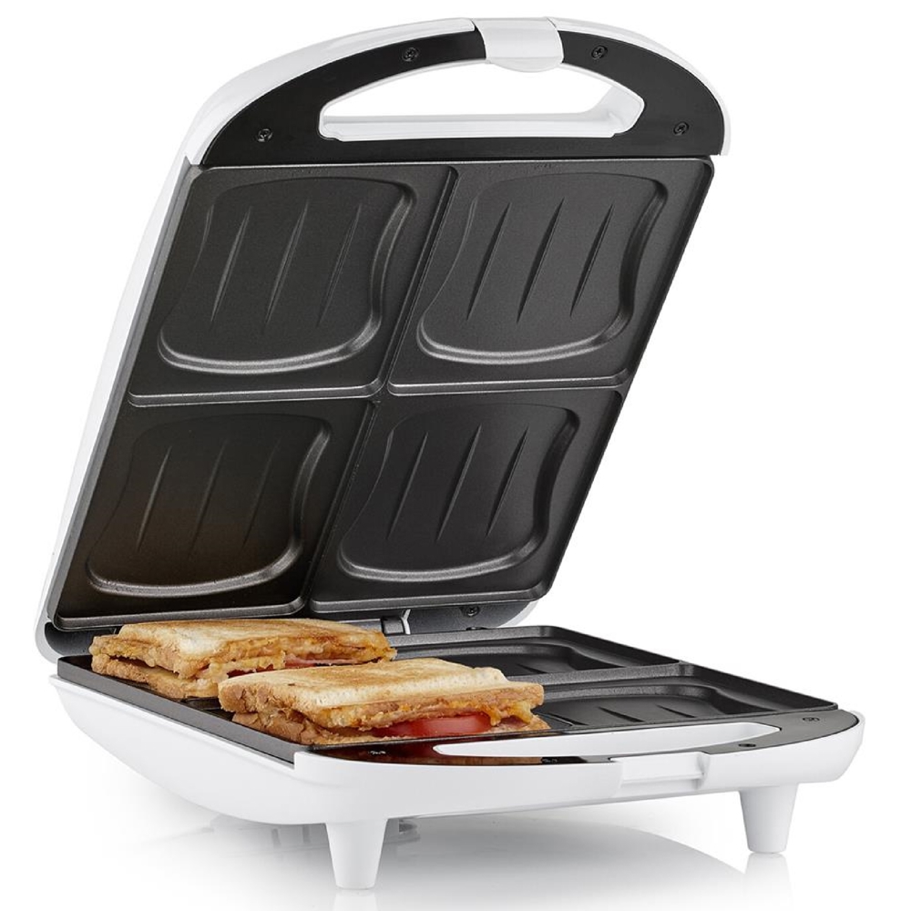 სენდვიჩის აპარატი Tristar SA-3065, 1300W, Sandwich Maker, White