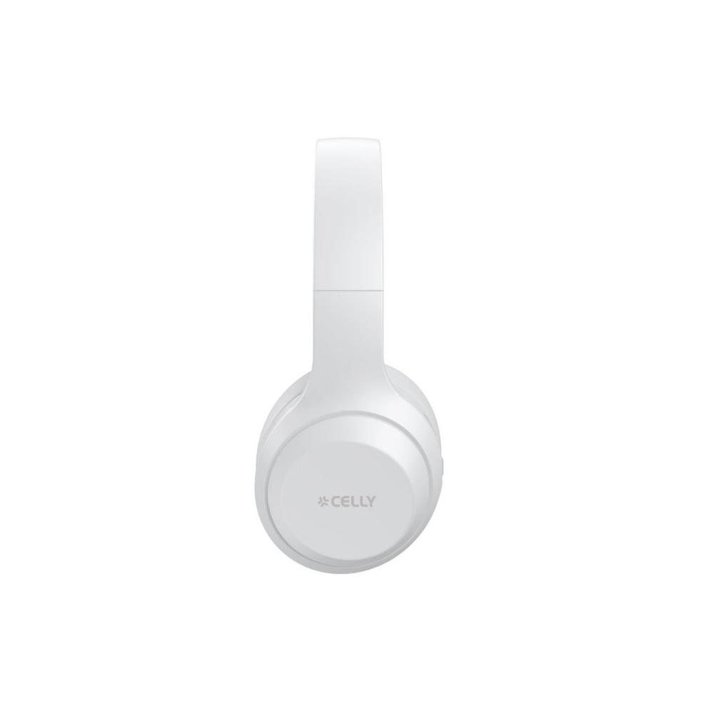 ყურსასმენი Celly 8021735211655 WaveBeat, Headset, Wireless, Bluetooth, White
