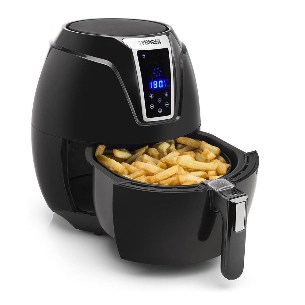 აეროგრილი Princess 182021 Digital Aerofryer XL, 1400W, 3.5L, Air Fryer, Black