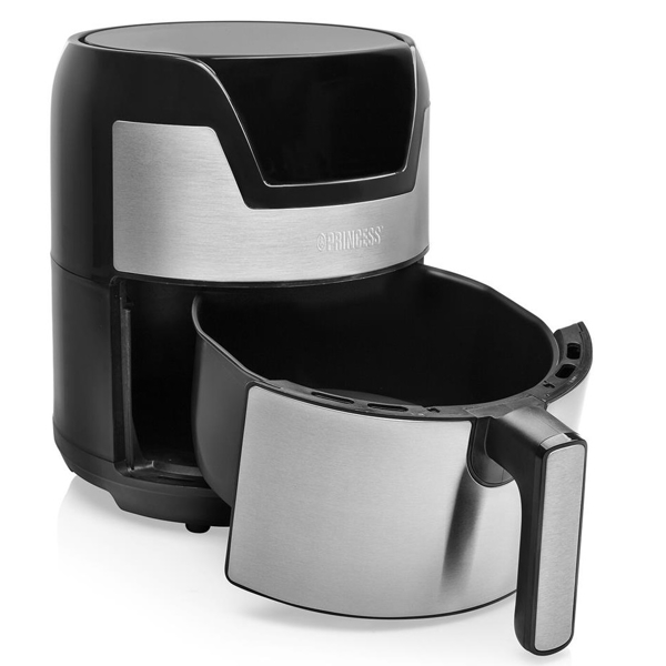 აეროგრილი Princess 182026 Digital Aerofryer XXL, 1500W, 4.5L, Air Fryer, Silver