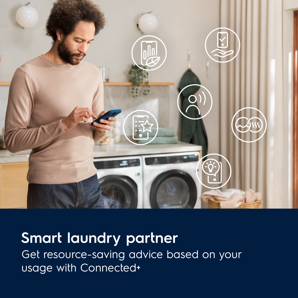 Washing Machine Electrolux EW8FG5602CDE UltraCare, 11Kg, Black