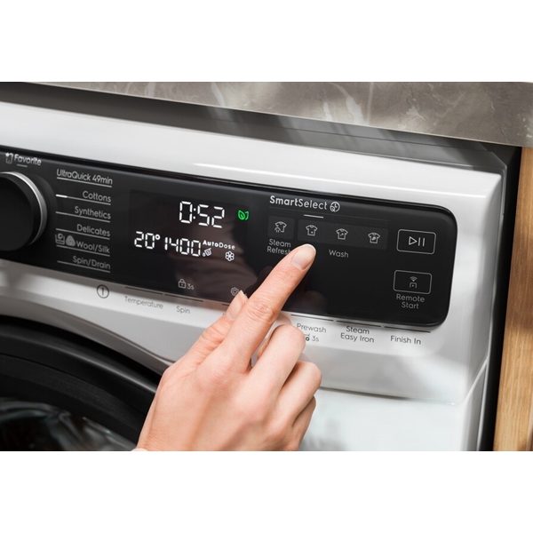 Washing Machine Electrolux EW8FG5602CDE UltraCare, 11Kg, Black