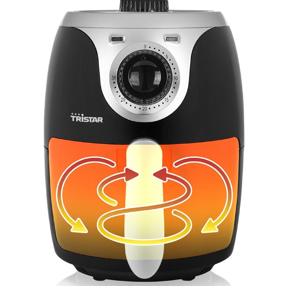 Air Fryer Tristar FR-6980, 1000W, 2L, Black