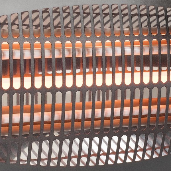 ინფრაწითელი გამათბობელი Tristar KA-5286, 2000W, 20m², Infrared Heater, Black