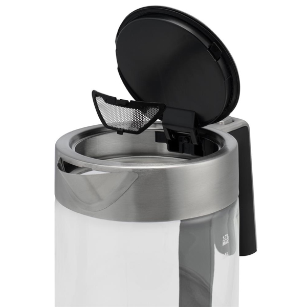 ელექტრო ჩაიდანი Princess 236041, 2200W, 1.7L, Electric Kettle, Silver
