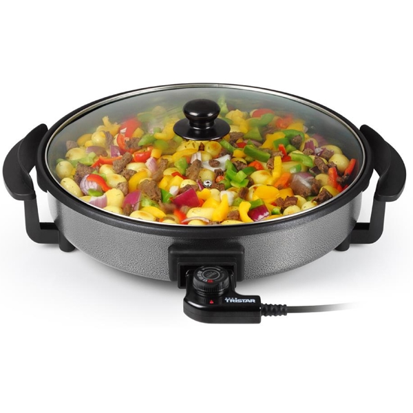 Electric Pan Tristar PZ-2964, 1500W, Black