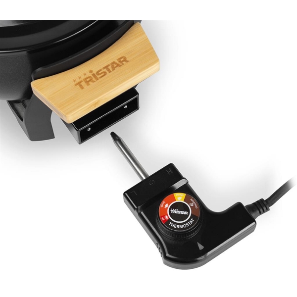 Fondue Tristar FO-1108, 1000W, Black