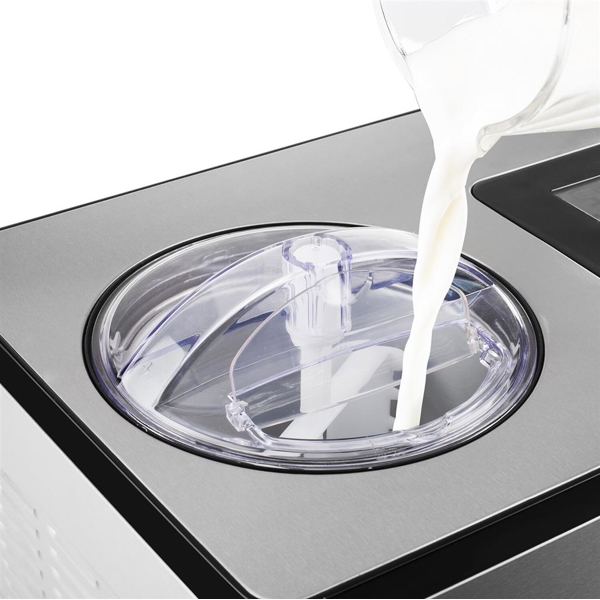 ნაყინის აპარატი Princess 282604, 180W, 2L, Ice Cream Maker, Silver