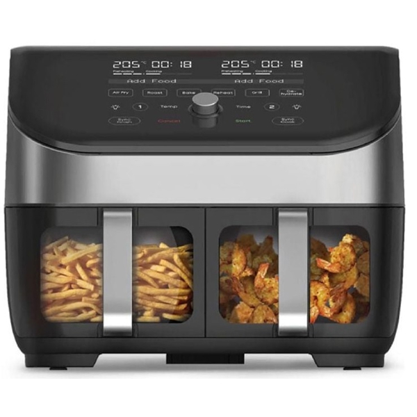 აეროგრილი Instant Pot INP-140-3133-01-GC DualAirFryer, 1700W, 7.6L, AirFryer, Black