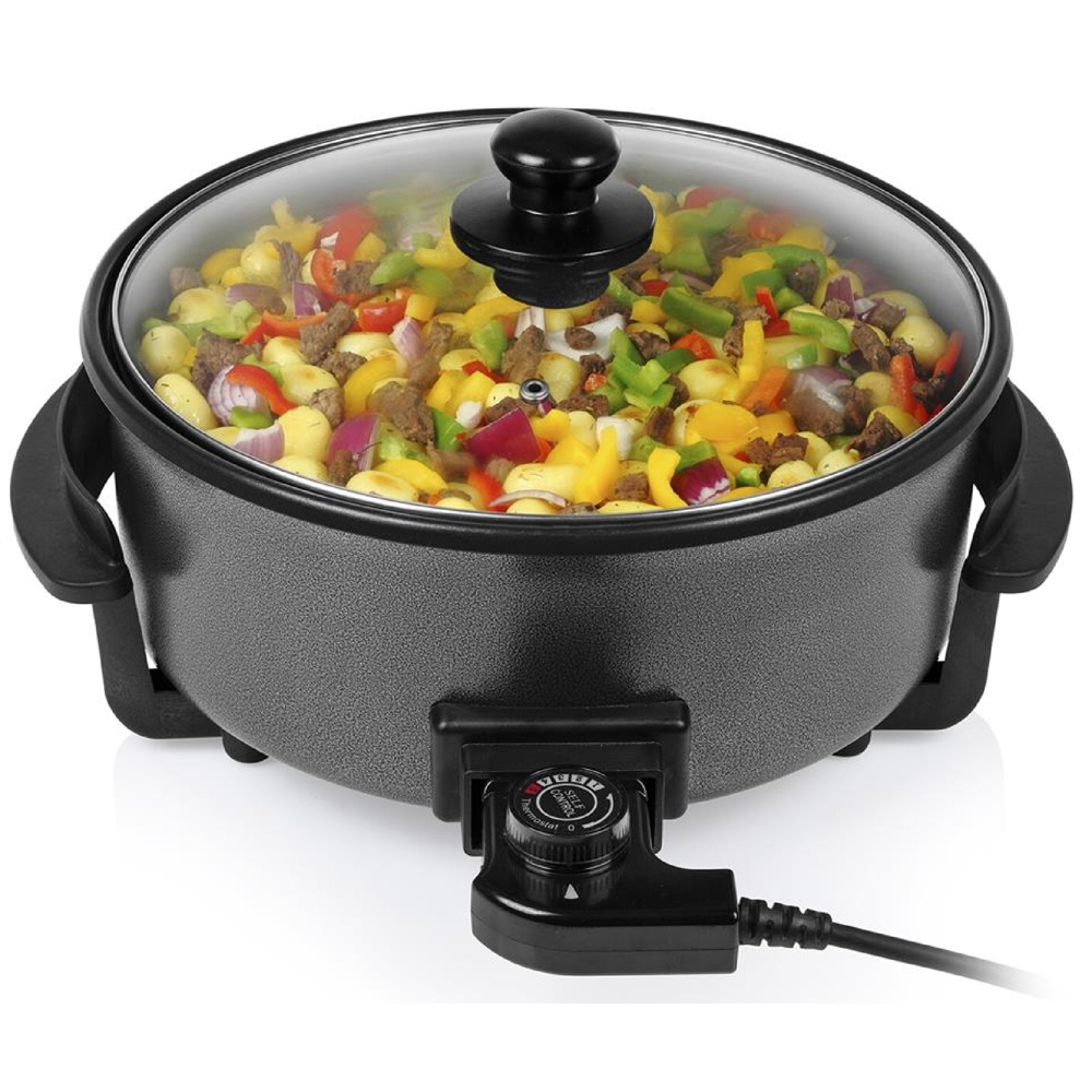 Electric Pan Tristar PZ-9135, 1500W, Black