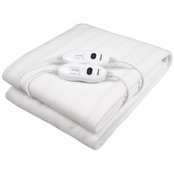 ელექტრო პლედი Tristar BW-4752, 120W, 160x140, Electric Blanket, White
