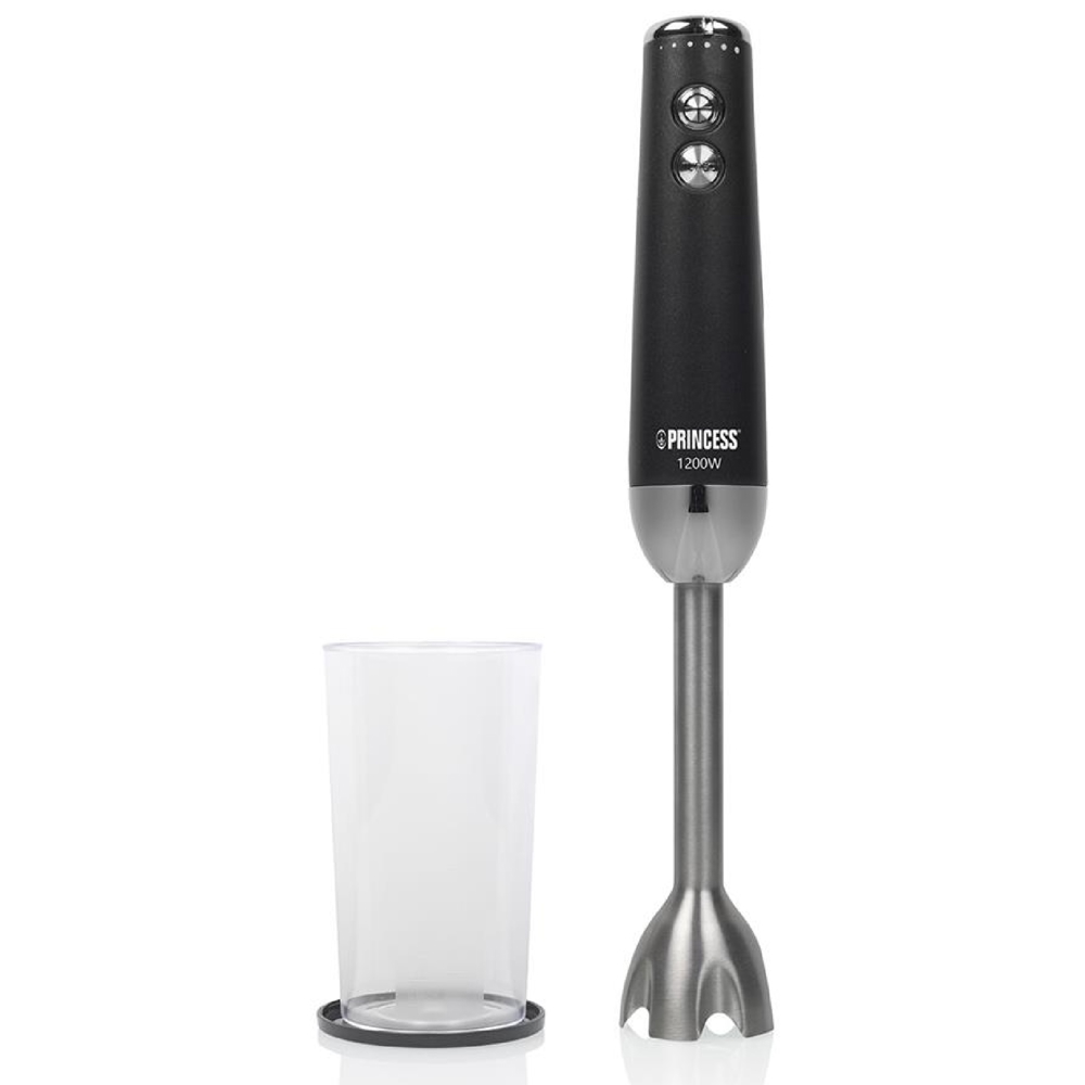 ხელის ბლენდერი Princess 221229, 1200W, 0.7L, Hand Blender, Black