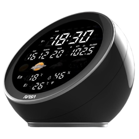 Weather Station and Bluetooth Speaker Nasa WSP1500, Bluetooth, Black
