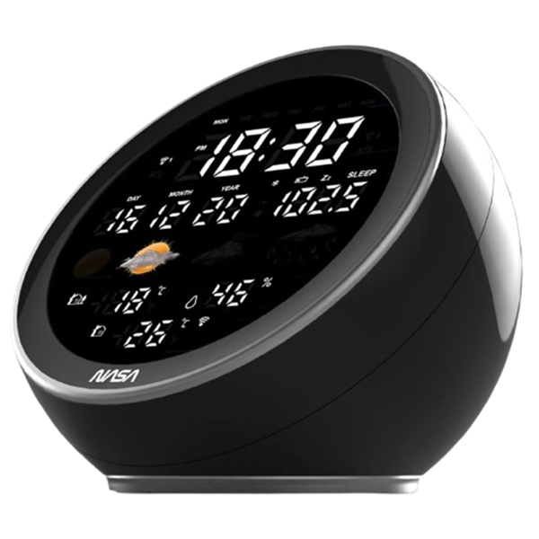 Weather Station and Bluetooth Speaker Nasa WSP1500, Bluetooth, Black