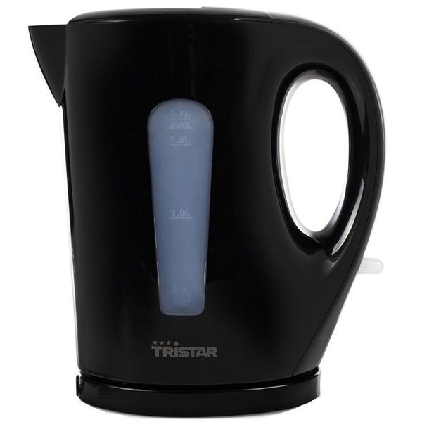 ელექტრო ჩაიდანი Tristar WK-3384, 2200W, 1.7L, Electric Kettle, Black
